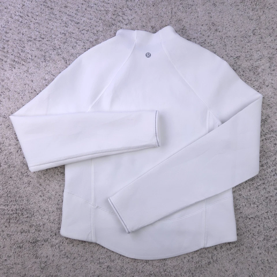 Suéter Pullover Lululemon Running Top Para Mujer Talla 4 Patear Asfalto 1/2 Cremallera Usado en Excelente Condición Foto 2 de 4