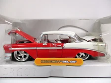 JADA DUB CITY - OLD SKOOL 1956 CHEVROLET BEL AIR PRO-TOURING LOWRIDER - 1/24