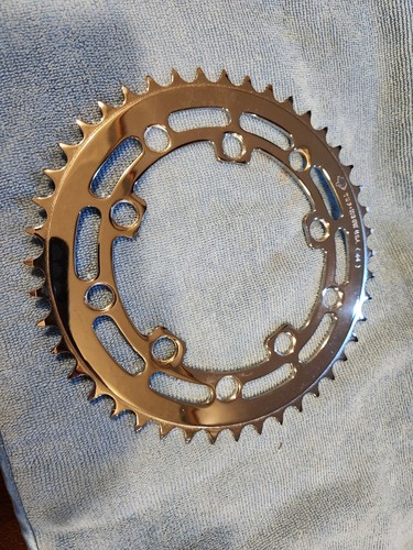 Tuf Neck Tiger Stamped 44t 80's Old School BMX Chainring