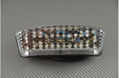 Feu Arrière LED Blanc Clair Clignotants Intégrés Pour BUELL S1 LIGHTNING 1996-98 - Photo 1/3