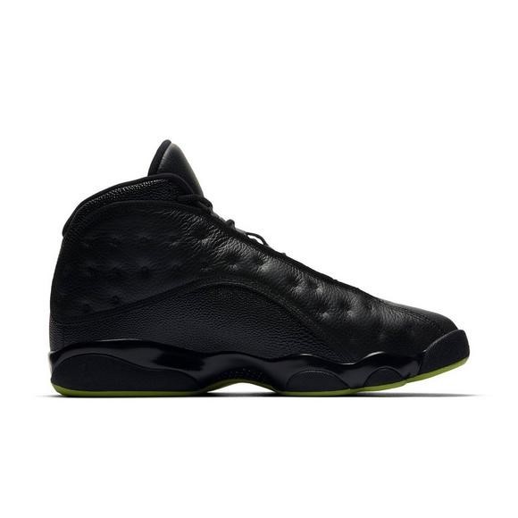 jordan 13 black lime green