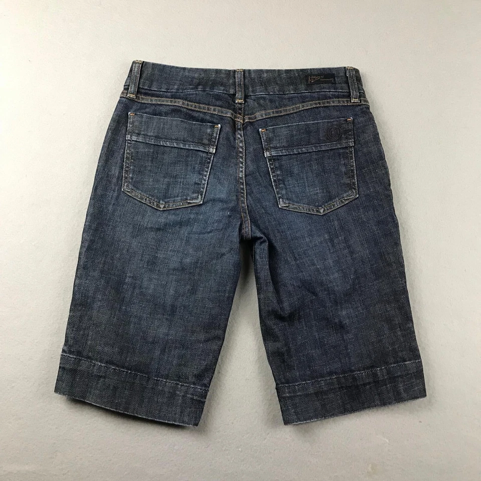 Bermudas Citizens Of Humanity para mujer 27 azul frente plano Foto 3 de 4