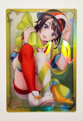 Hololive Error Choco Oozora Subaru Bandai Character Wafer Card NO.08
