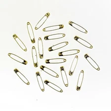 Gold Large Safety Pins Bulk Size 3 - 2 Inch 1440 Pieces Premium Quality