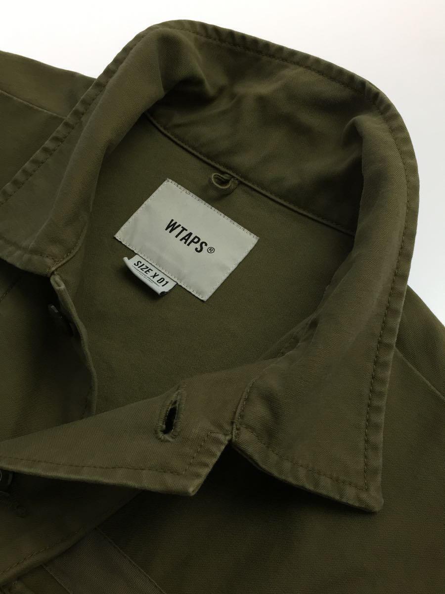 WTAPS 20SS military jacket 1 khaki cotton JUNGLE … - image 6