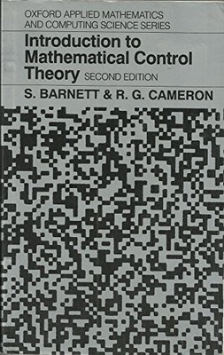 Introduction to Mathematical Control Theory (Oxford Applied Math