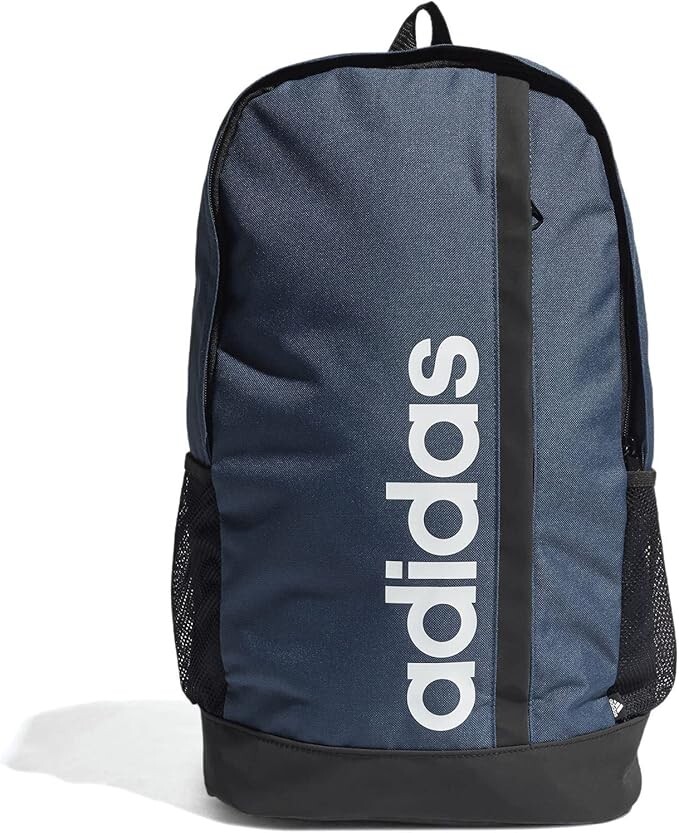 ADIDAS - Linear BP Mochila Unisex, Azul, Talla Única