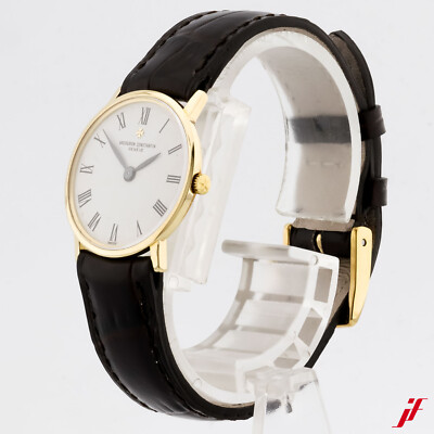 Vacheron Constantin Ref. R13006 750/18K Yellow Hand Wound Leather