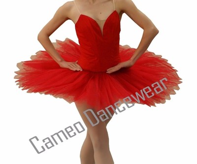 red ballet outfit