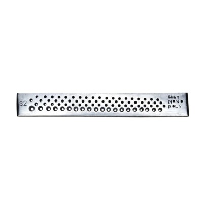 Draw Plate 82 Round Holes - Wire Drawplate Jewelry Craft Shaping Tool 8.1/2''