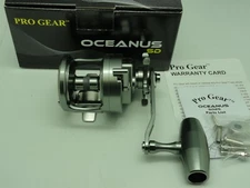 Oceanus SD25 Best Pro Gear Star Drag reel ever made FREE JAWS COVER RH Gunmetal