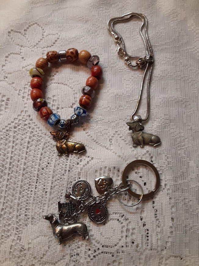 Big Lot Dachshund Collection, Hot Diggity, Jewelry, Socks, Flags +MORE