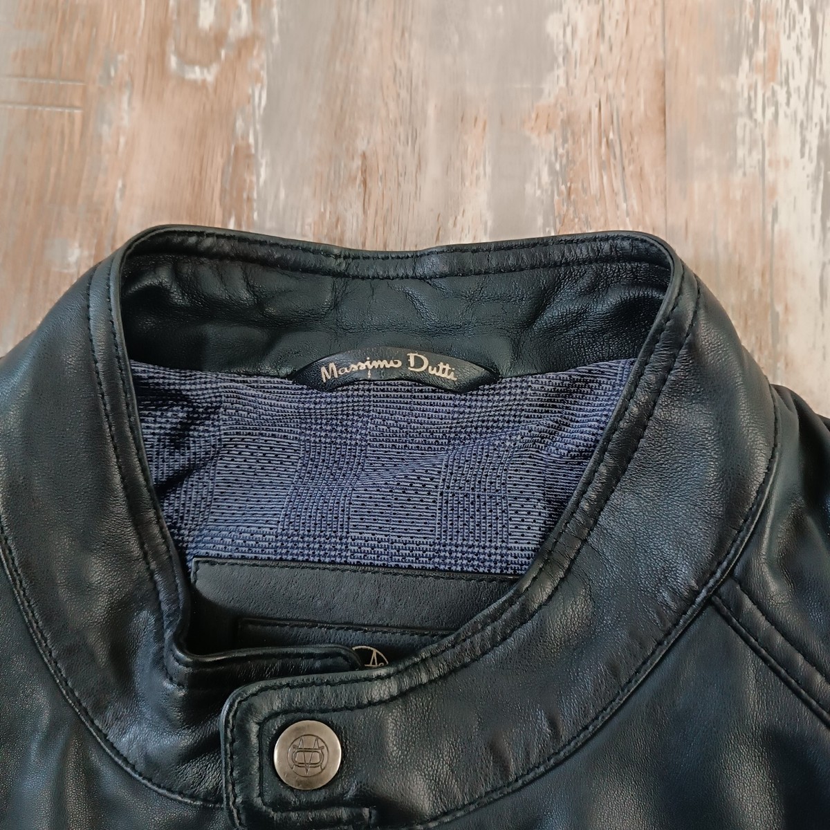 Massimo dutti Men's Leather Jacket XXL Premium | eBay