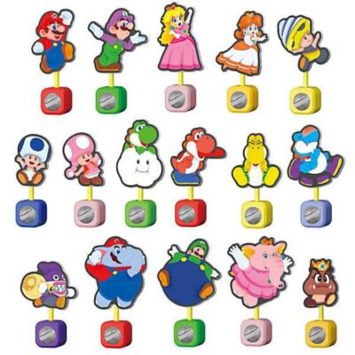 Super Mario Bros. Wonder Panel Clip Stand [16 Types Set (Full