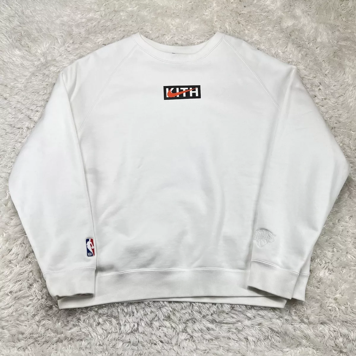 Kith for the New York Knicks Quarter Zip Anorak - Silk