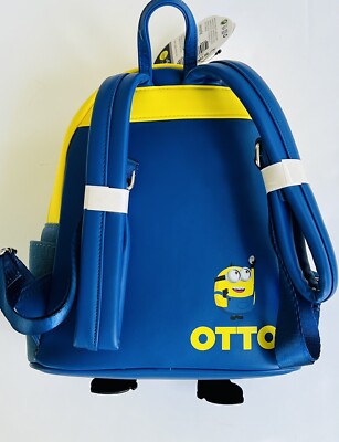 2022 Rise of Gru Otto Minions Loungefly Backpack Universal  display picture 1