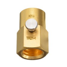 For CO2 Cylinder Refill Adapter TR21-4 to CGA320 Connector TR21-4 to W21.8-14