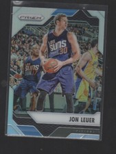 JON LEUER 2016-17 PANINI PRIZM SILVER PRIZMS CARD #210