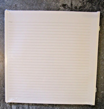 Creative Memories Original 12x12 Ruled-Double Sided White Pages 5 RCM-12R