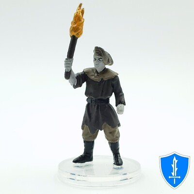 Angry Commoner (torch) - Vecna Eve of Ruin #11 D&D Icons of the Realms Miniature