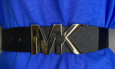 Nwt MK Twist Reversible Belt, gold buckle black and color luggage Michael Kors | Accessories | Nwt Mk Twist Reversible Belt  main image 4