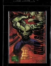 1995 Fleer Marvel Masterpieces - Gold Signature #40 Hulk