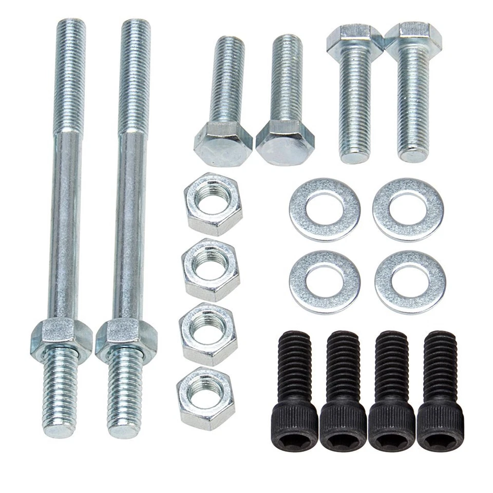 NUEVO Adaptador de carburador para Quadrajet Q-Jet - Diámetro cuadrado Edelbrock Aluminio Foto 3 de 4