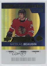 2021 Credentials 2020-21 Debut Ticket Access Yellow /249 Nicolas Beaudin #93 6o3