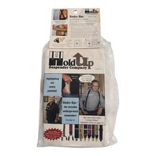 Traditional X Back Style 2" XL Under-Ups Tan Suspenders for Men with the "No-...