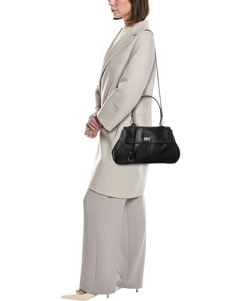 Cartera de cuero para mujer Walter Baker Billie negra Foto 4 de 4