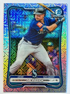 2026 Topps Bowman Baseball - Cal Raleigh - Chrome Mojo Refractor