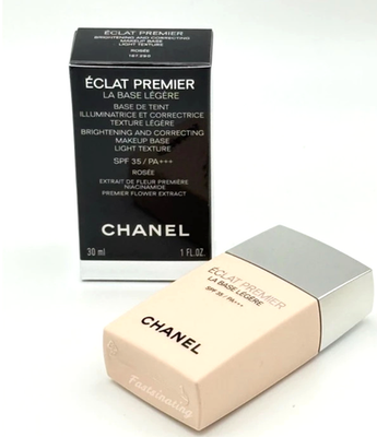 Chanel Eclat Premier La Base Brightening & Correcting #Rosee NIB