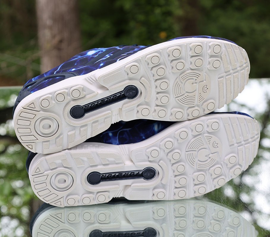 Adidas Zx Flux Neutron 2015 Men's Size 12 Blue Custom B24393 | eBay