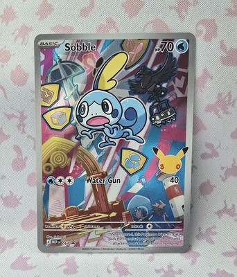 Sobble 54 Promo Mega Evolution Promo Pokemon Holo First Partner Series 2 NM