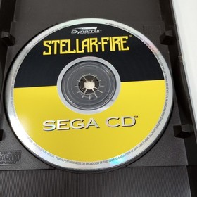Stellar-Fire (Sega CD) Disc, Case, Manual, Foam, & Registration Card