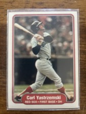 1982 Fleer - Carl Yastrzemski #312