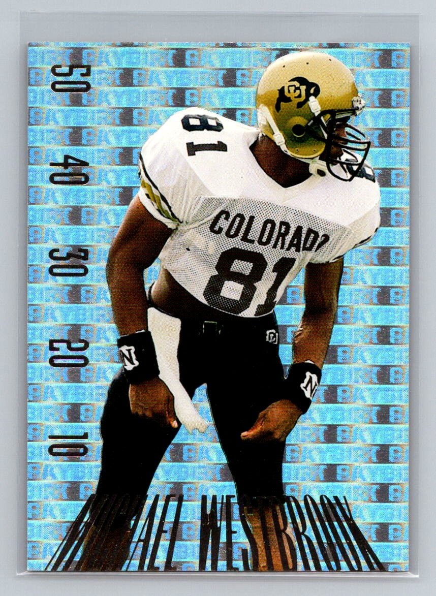 1995 SkyBox Premium #PD11 Michael Westbrook Paydirt Gold