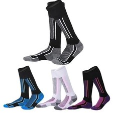 Ski Socks 1 Pair Winter Warm Thermal Hiking Men Women.