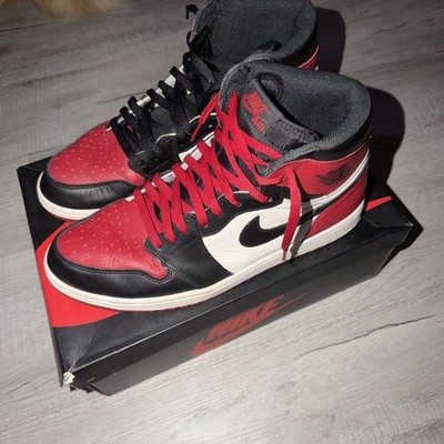 Jordan 1 Bred Toe High Size 13