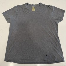 Polo Ralph Lauren Men  s XL Charcoal Gray V-neck Classic Fit T-shirt