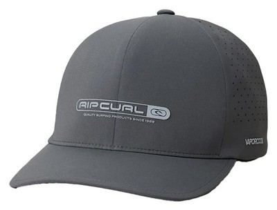 Rip Curl VaporCool Tube Flexfit Snapback Hat - Iron - New