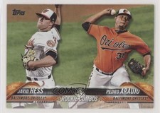 2018 Topps Update Rookie Combos David Hess Pedro Araujo #US29 7l6