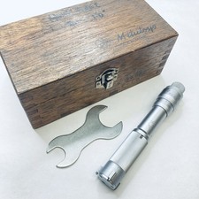 Mitutoyo 368-206 HOLTEST 3-Point Bore Inside Micrometer .8"-1.0″ Carbide NICE