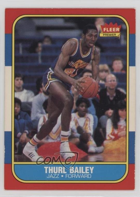 1986-87 Fleer Thurl Bailey #6 0nr3