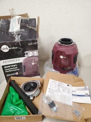 InSinkErator Evolution 1300, 3/4 HP Garbage Disposal Continuous Feed Disposal