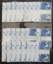 GB 1975 CHARITY  24 GUTTER PAIRS Control Blocks  unfolded  SG 970