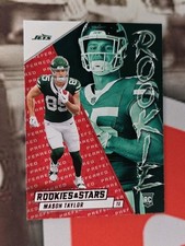 2025 Rookies & Stars Rookie Exclusive Mason Taylor Preferred RC #14 - Jets