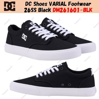 DC Shoes VARIAL Footwear 26SS Black DM261601-BLK