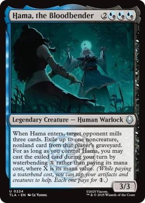 Hama, the Bloodbender - NM Foil U : Avatar: The Last Airbender