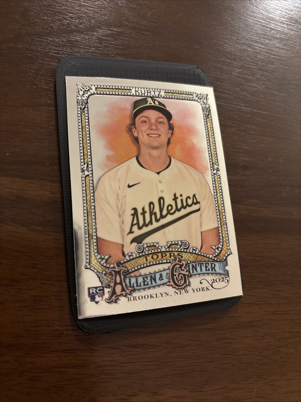 2025 Topps Allen & Ginter - Chrome Nick Kurtz #296 (RC)